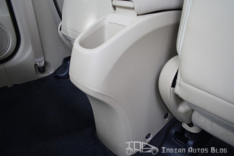 2012 Honda City rear storage