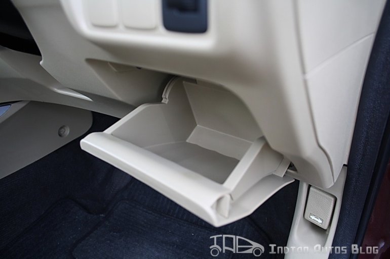 2012 Honda City storage compartment