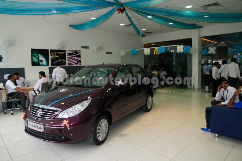 Concorde Motors New Delhi dealership interior