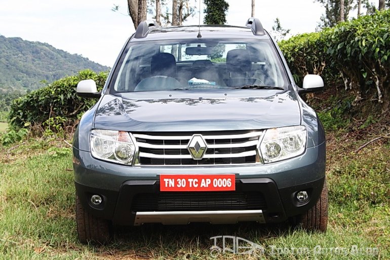 Renault Duster front facia