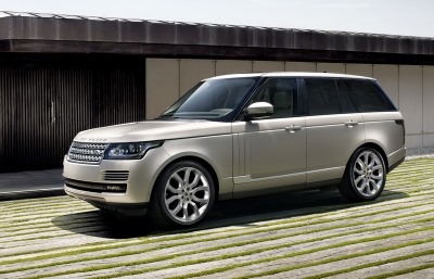 2013 Range Rover leak front right three quarters
