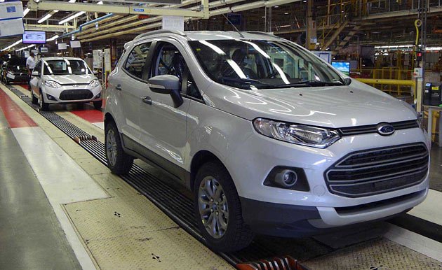 Ford EcoSport Brazil production line