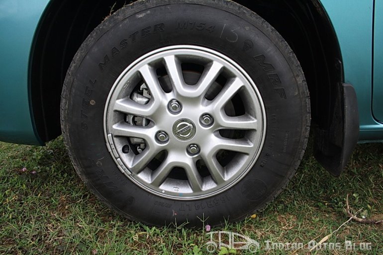 Nissan Evalia alloy wheels