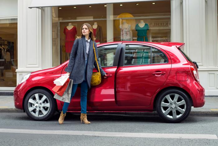 Nissan Micra Elle side