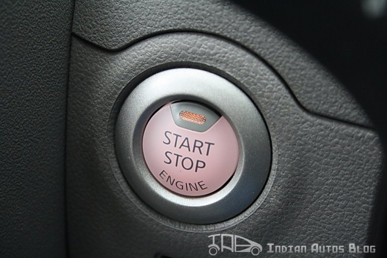 Renault Scala start stop button