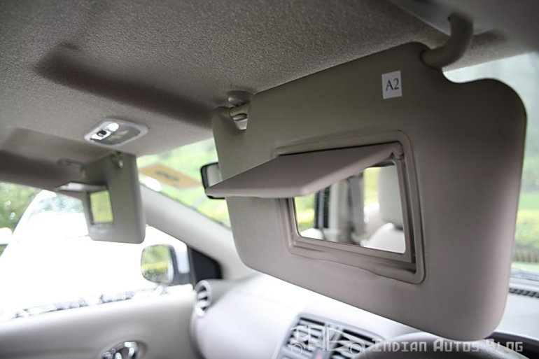 Renault Scala sun visors