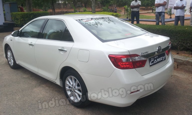 Toyota Camry rear three quarters