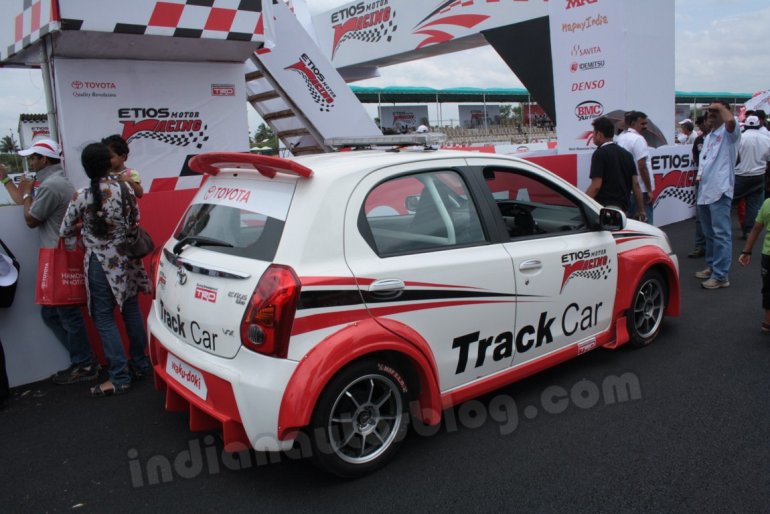Toyota Etios Motor Racing Track Car