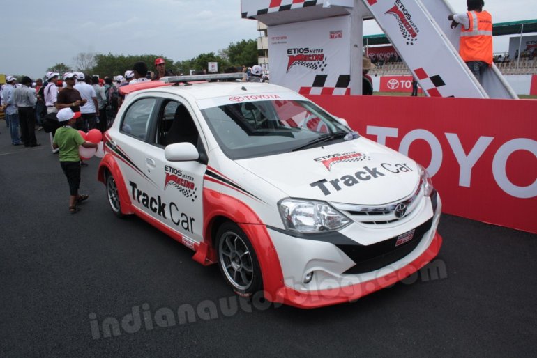 Toyota Etios Motor Racing - Liva Track Car