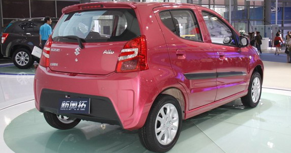 Facelifted Suzuki A star rear