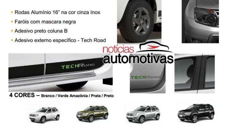 Renault Duster TechRoad accessories