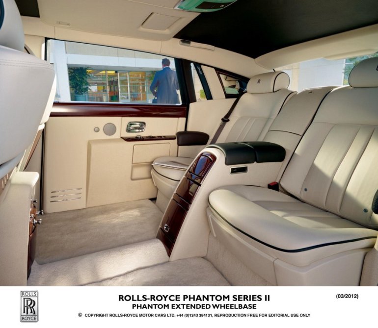 Rolls Royce Phantom Series II interior