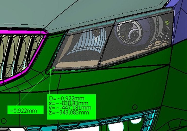 2013 Skoda Octavia CAD model