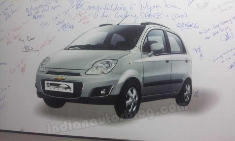 Chevrolet Spark facelift