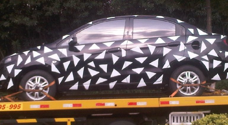 Facelifted Chevrolet Sail Sedan