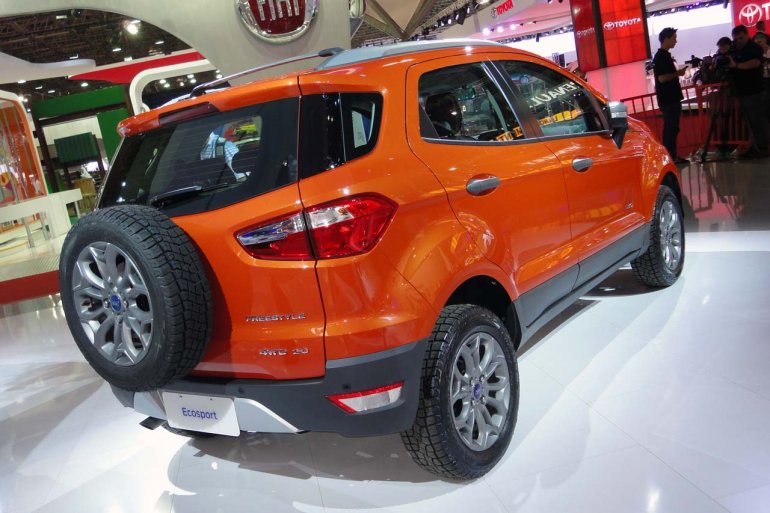 Ford showcases EcoSport with 4WD, Powershift AT in Brazil