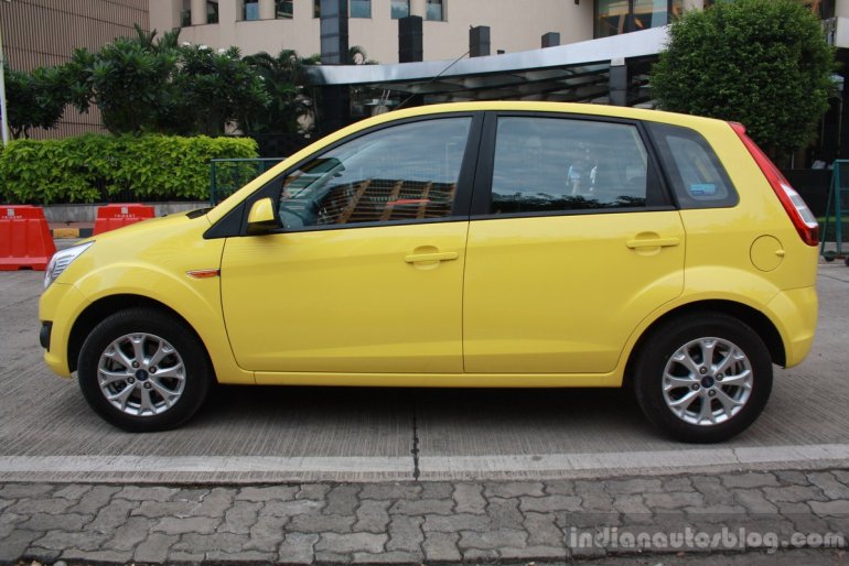Ford Figo facelift left profile