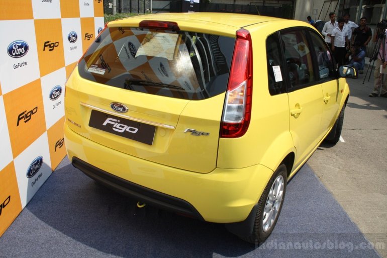 Ford Figo facelift revised tail light