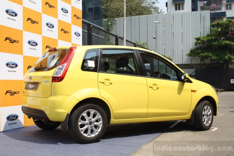 Ford Figo facelift side profile