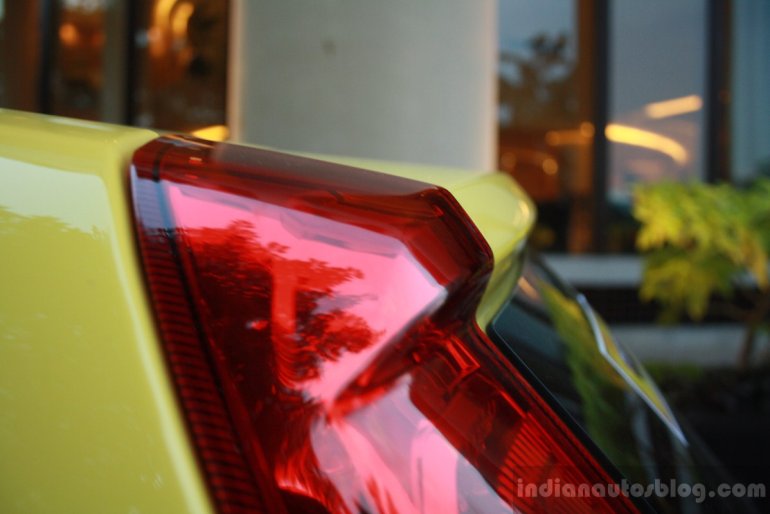 Ford Figo facelift rear spoiler