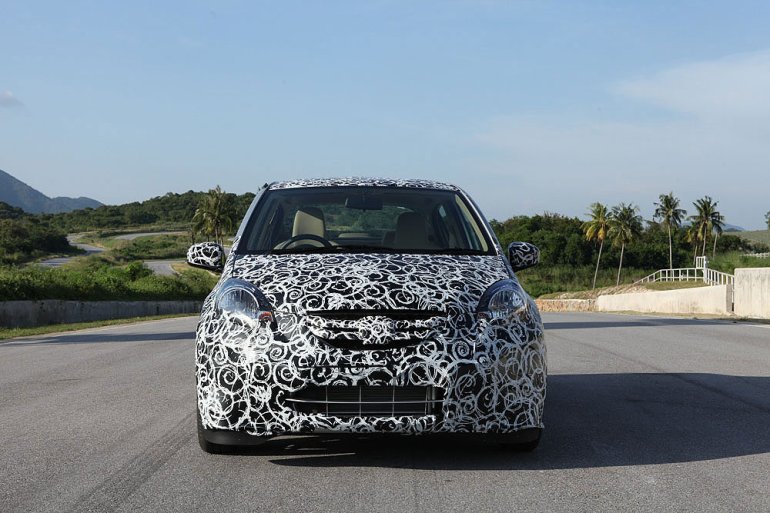 Honda Brio sedan front view