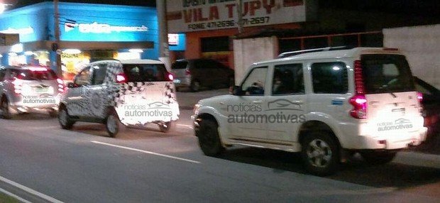 Mahindra Quanto spied