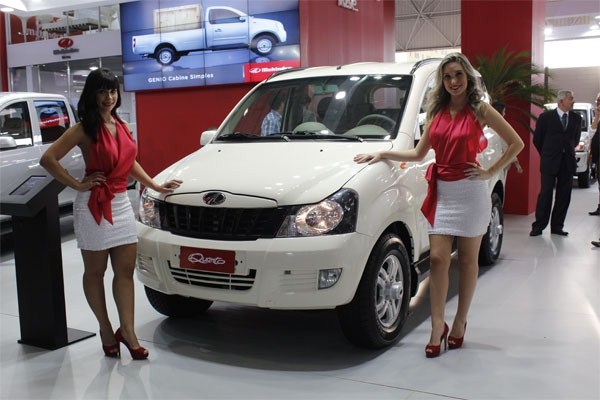 Mahindra Quanto at 2012 Sao Paulo Auto Show