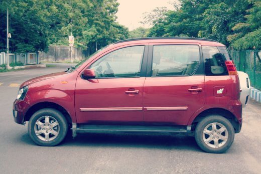 Mahindra Quanto side view