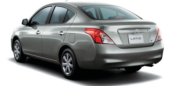 Nissan Latio rear