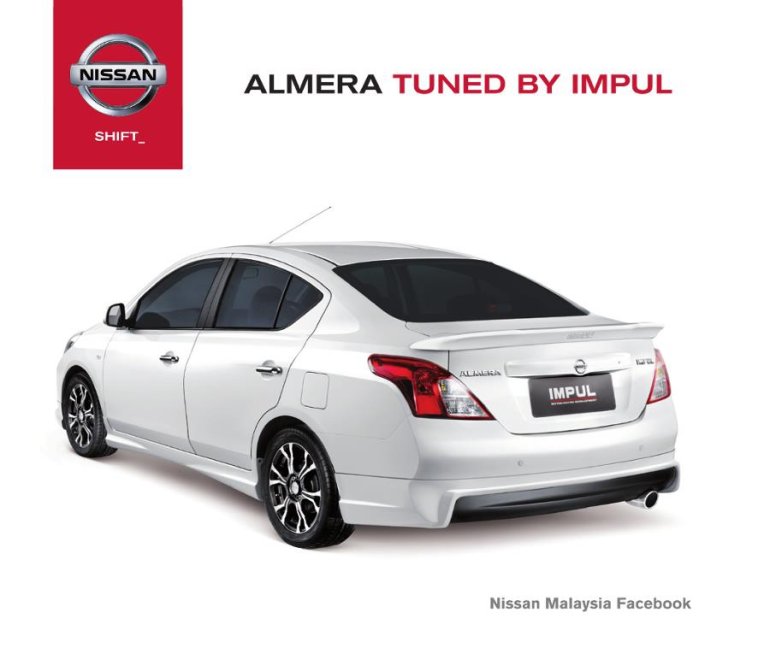 Nissan Sunny Impul Bodykit Malaysia rear