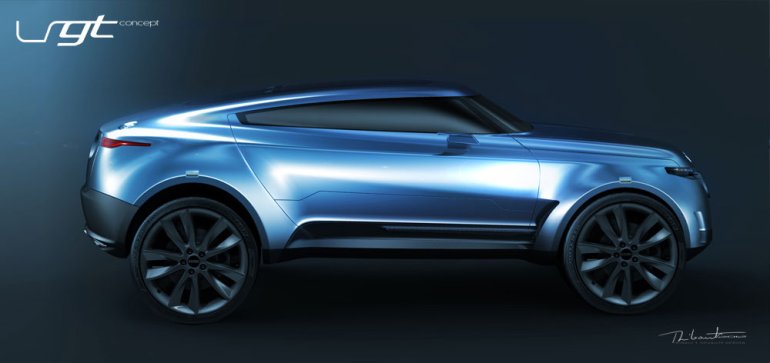 Range Rover LRGT Concept side view