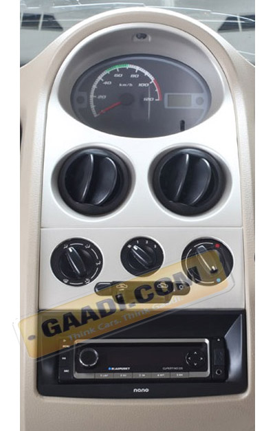 Tata Nano Special Edition center console