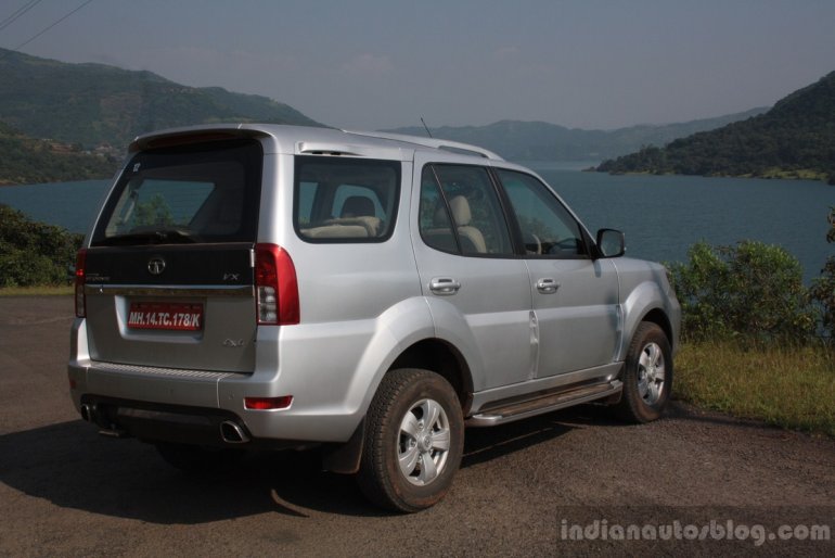 Tata Safari Storme Rear right quarter 