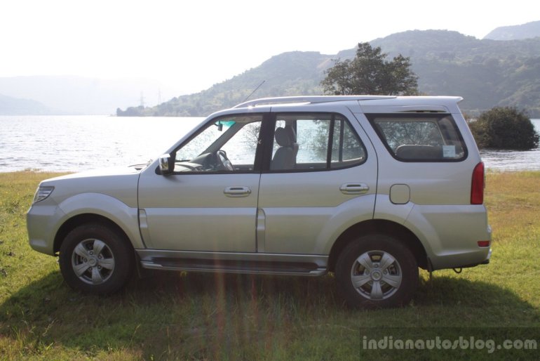 Tata Safari Storme left profile
