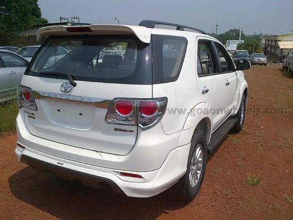 Toyota Fortuner TRD Edition rear