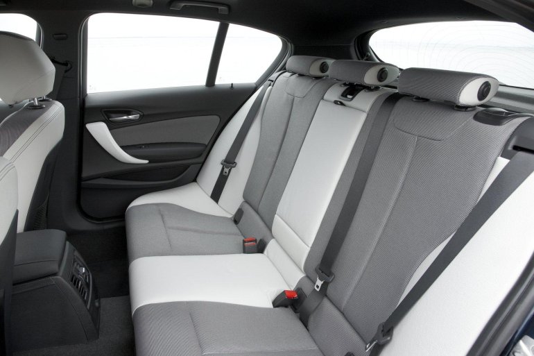 BMW 1 Series rear seat