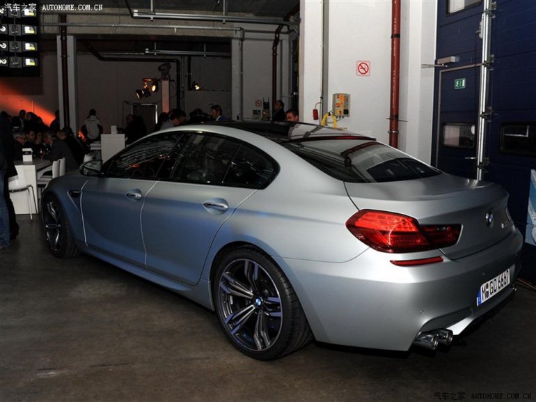 BMW M6 Gran Coupe three quaters