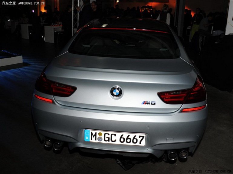 BMW M6 Gran Coupe rear