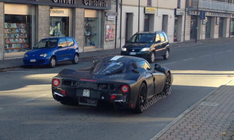 Ferrari F70 prototype rear