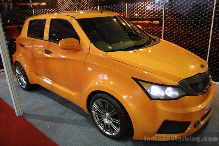 Ferrite Motors Suzuki Swift Grunge front three quarters