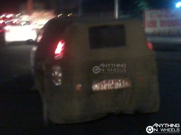 Tata Indica XL CR4 rear spied
