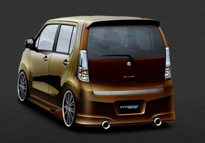 Suzuki Wagon R Stingray custom rear