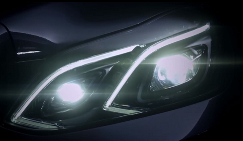 2013 Mercedes E Class sedan headlamps 