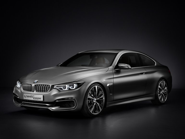 BMW Concept 4 Series Coupe front three quarter