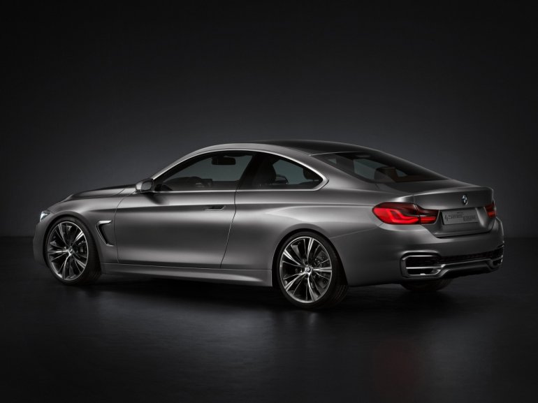 BMW Concept 4 Series Coupe rear three quarters