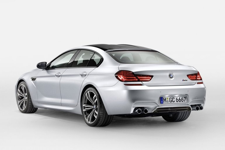 BMW M6 Gran Coupe rear