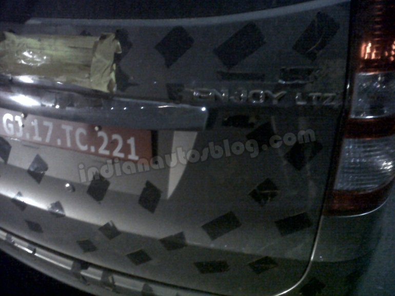 Chevrolet Enjoy LTZ badging revealed Punit from Pune