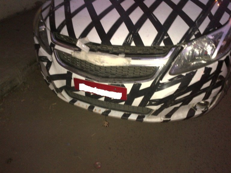 Chevrolet Sail ahemedabad nose