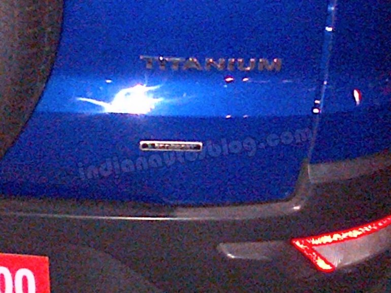 Ford EcoSport Ecoboost badge