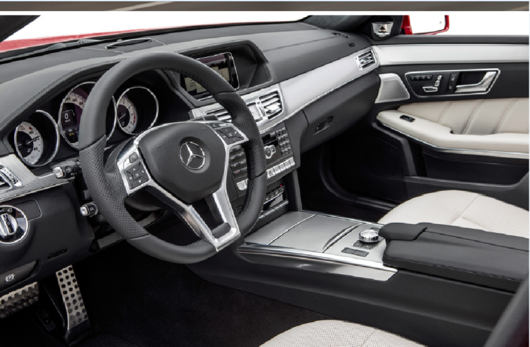 Mercedes Benz e class facelift interior